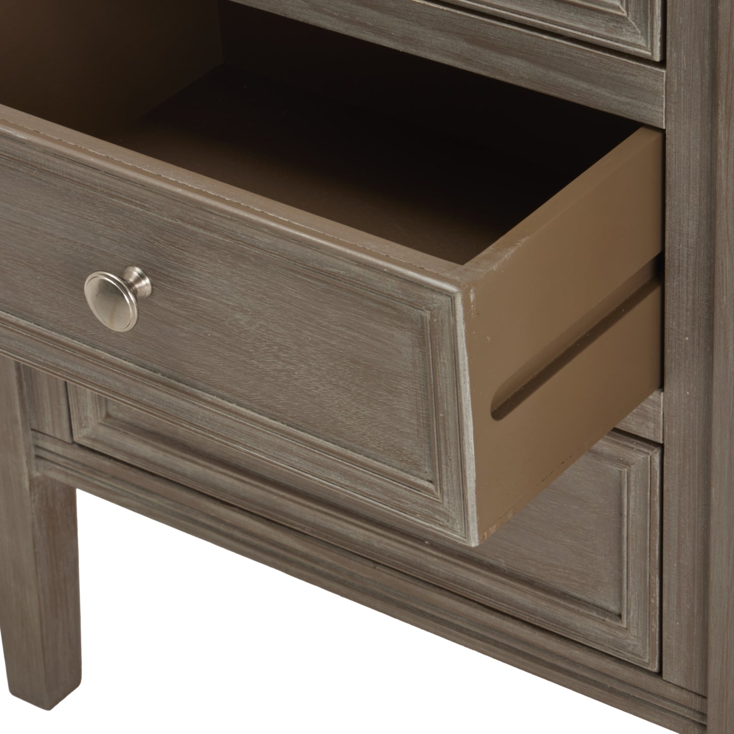 The Serene Collection Three Drawer Bedside Table - LuxmeLounge