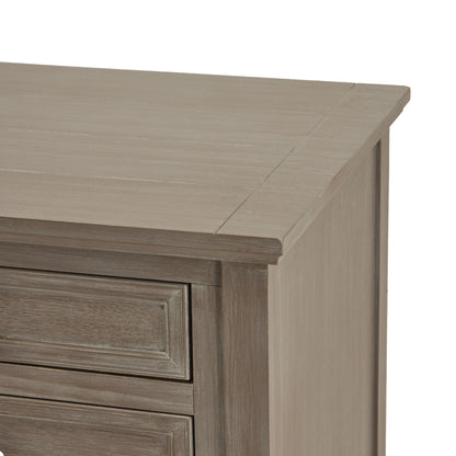 The Serene Collection Three Drawer Bedside Table - LuxmeLounge