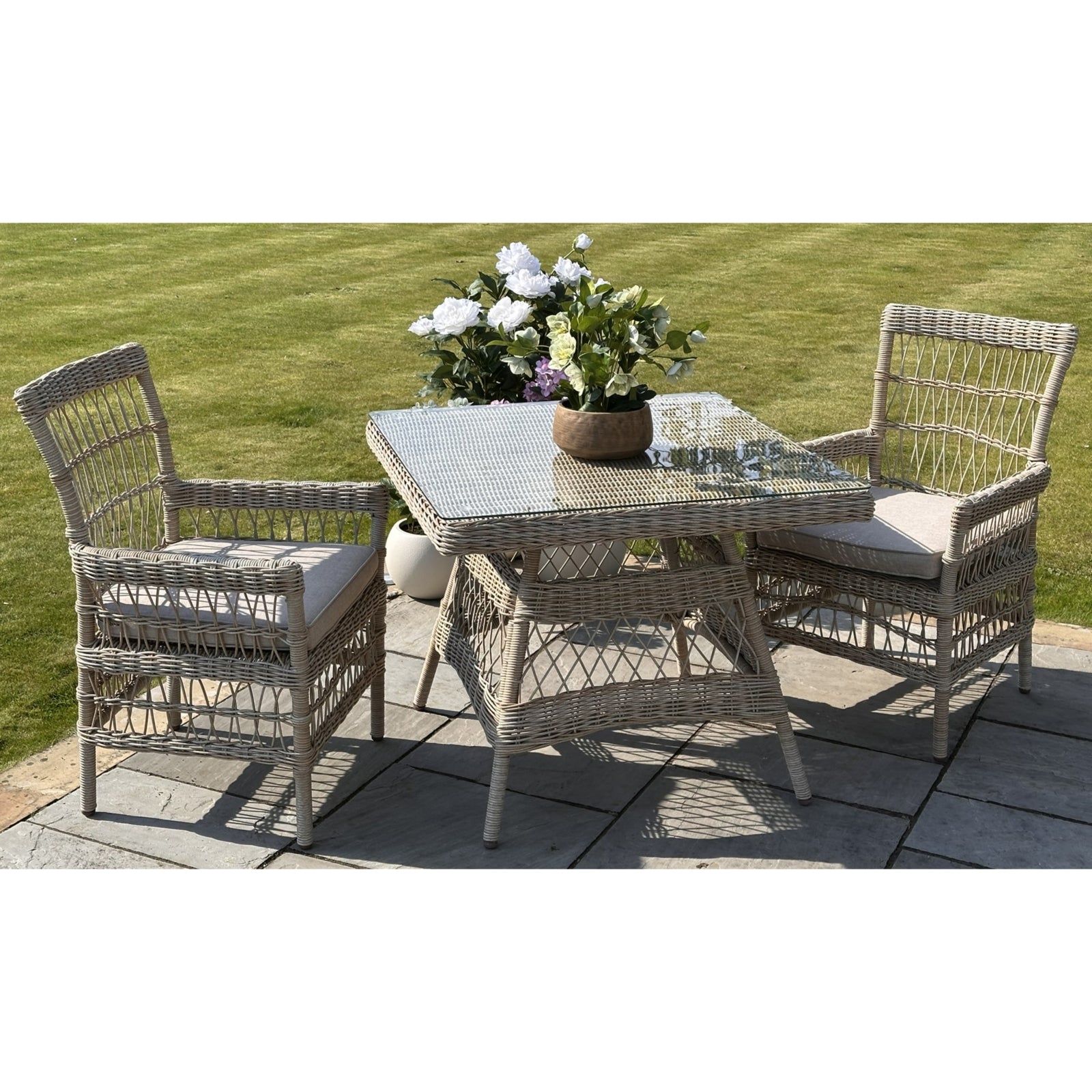 Provence Collection Outdoor 4 Seater Dining Set By Hill Interiors 