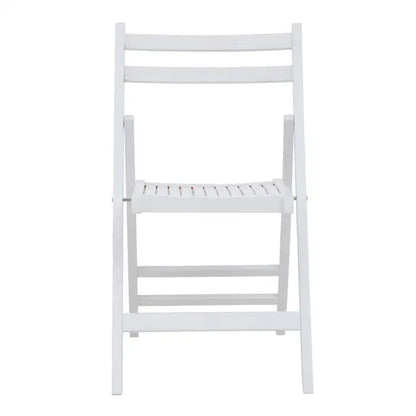Beauport White Wood Folding Chair