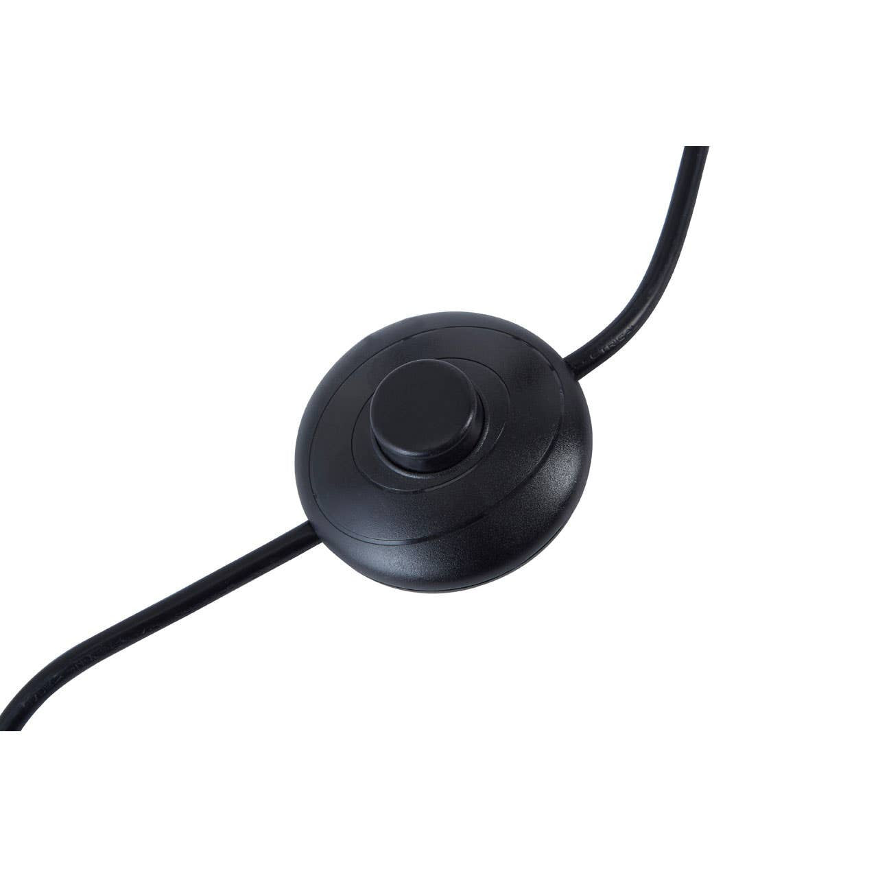 Black magnetic pickup器 on a white background