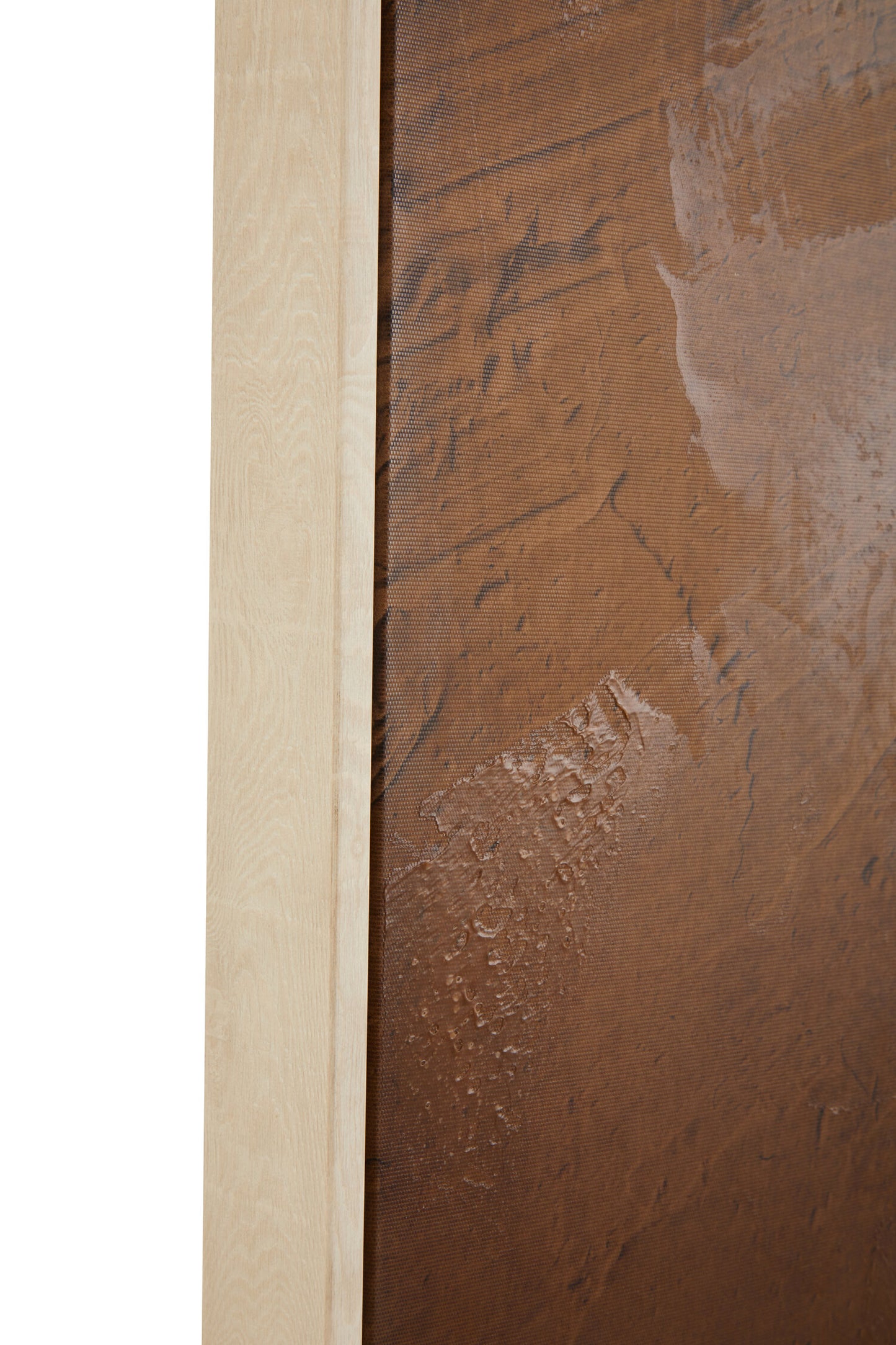 Close-up of a wooden surface with a visible grain pattern