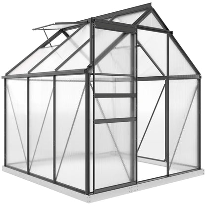 Outsunny 192.5 x 131cm Walk-In Polycarbonate Greenhouse