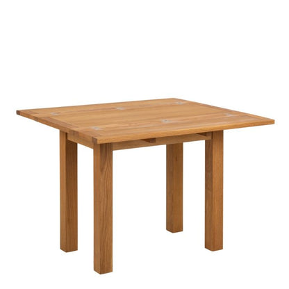 Wooden table on a white background