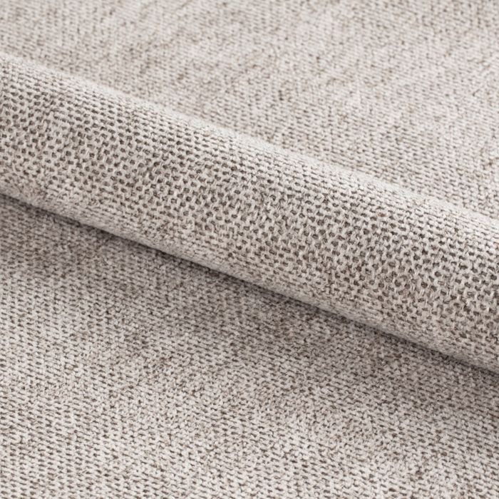 Close-up of textured beige fabric