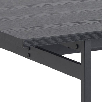 Close-up of a gray outdoor table with a white background
