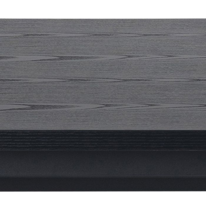 Close-up of a textured black and gray surface