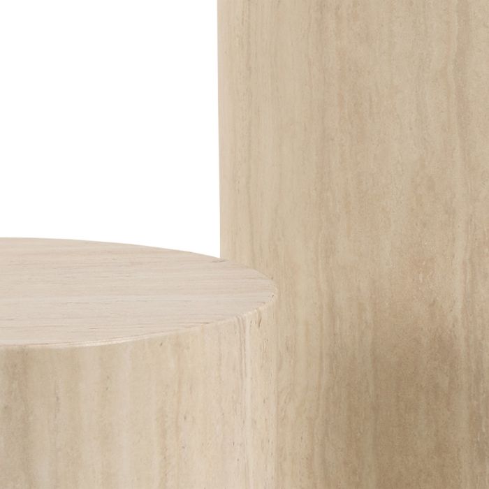 Close-up of a textured beige surface with a subtle pattern