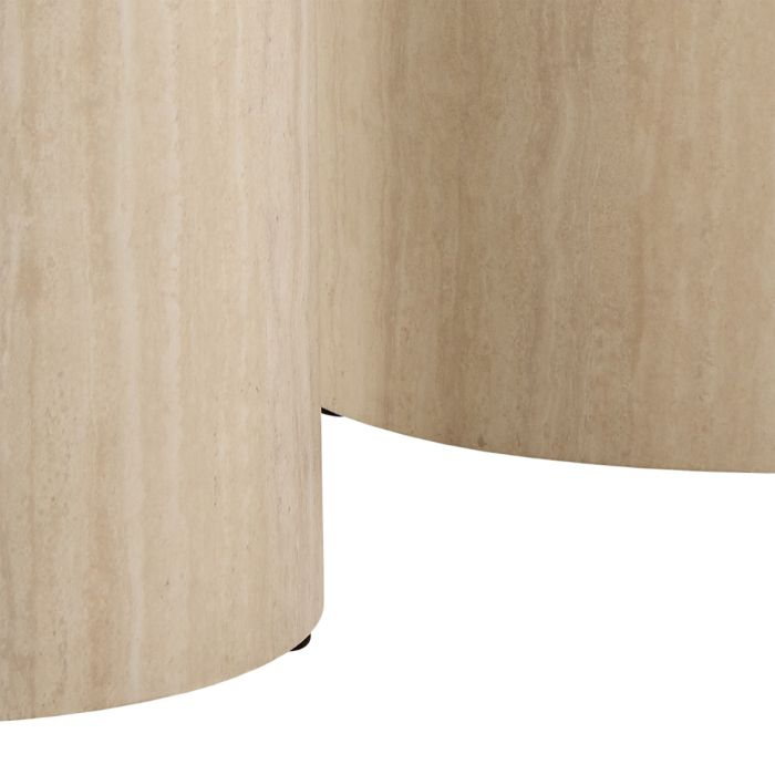 Close-up of a beige fabric surface with a subtle pattern on a white background