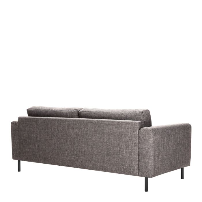 Gray sofa on a white background