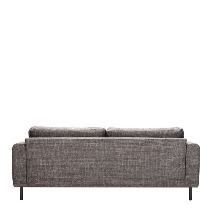 Gray sofa on a white background