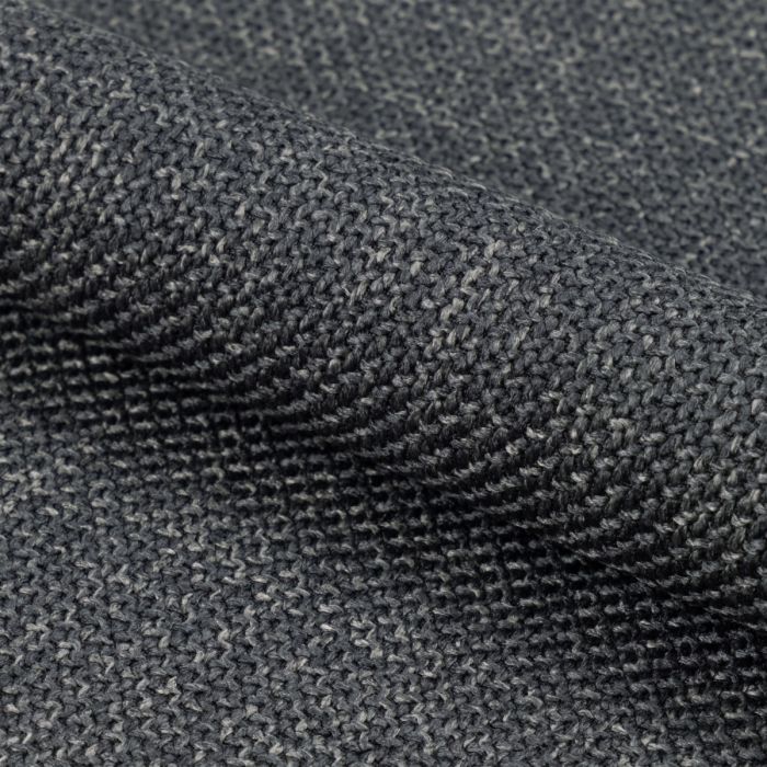 Close-up of dark gray textured fabric