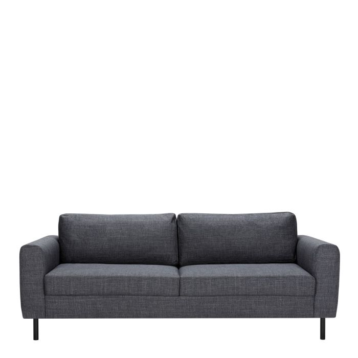 Gray sofa on a white background