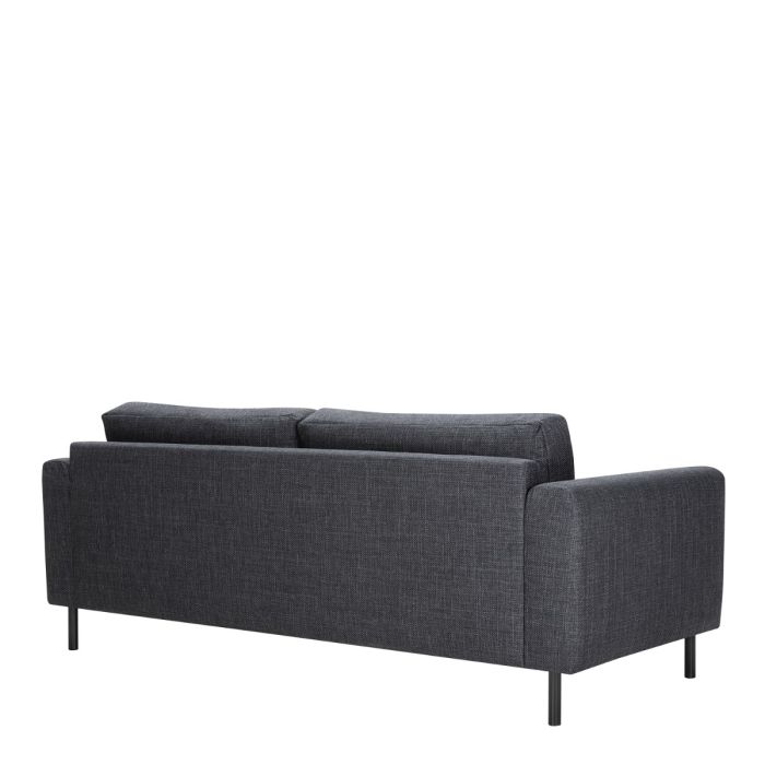 Gray sofa on a white background