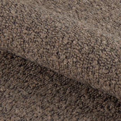 Close-up of brown textured fabric
