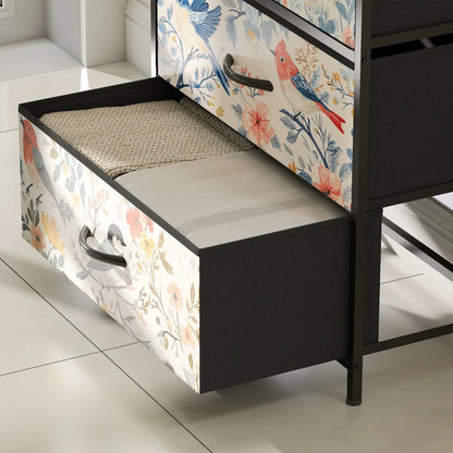 HOMCOM 4-Drawer Chest of Drawers