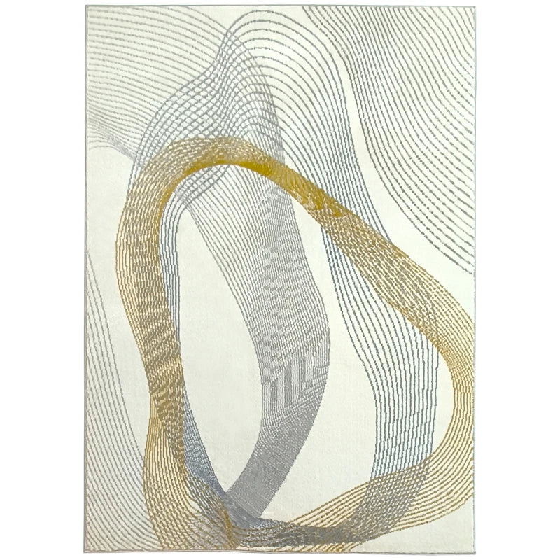 HOMCOM Modern Area Rug