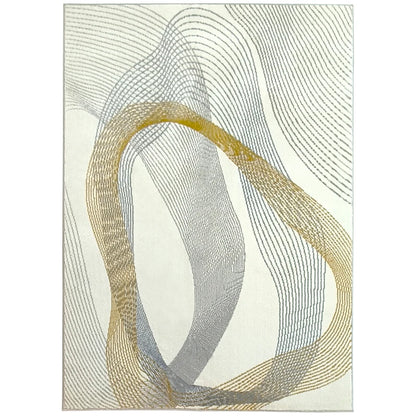 HOMCOM Modern Area Rug