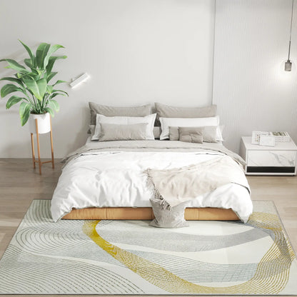 HOMCOM Modern Area Rug