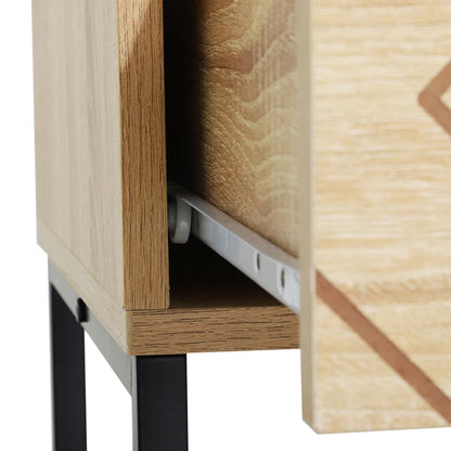 HOMCOM Bedroom Chest of Drawers, 6 Drawer Dresser