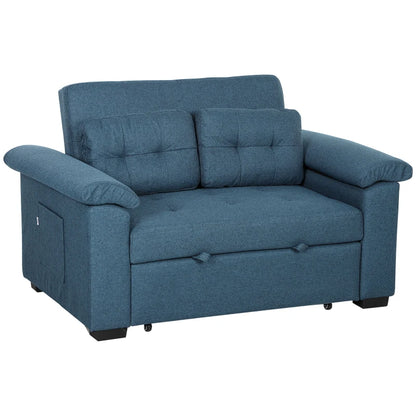 HOMCOM Pull Out Sofa Bed - LuxmeLounge - [vendor_name]