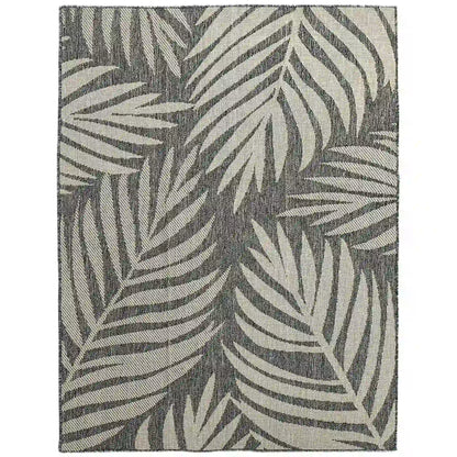 HOMCOM UV Resistant Indoor & Outdoor Area Rug
