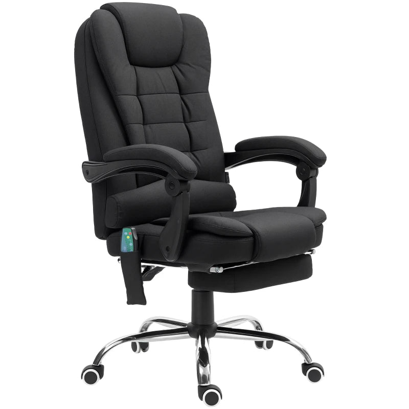Vinsetto Office Chair with 6 Point Massage and Back Heat - LuxmeLounge - [vendor_name]