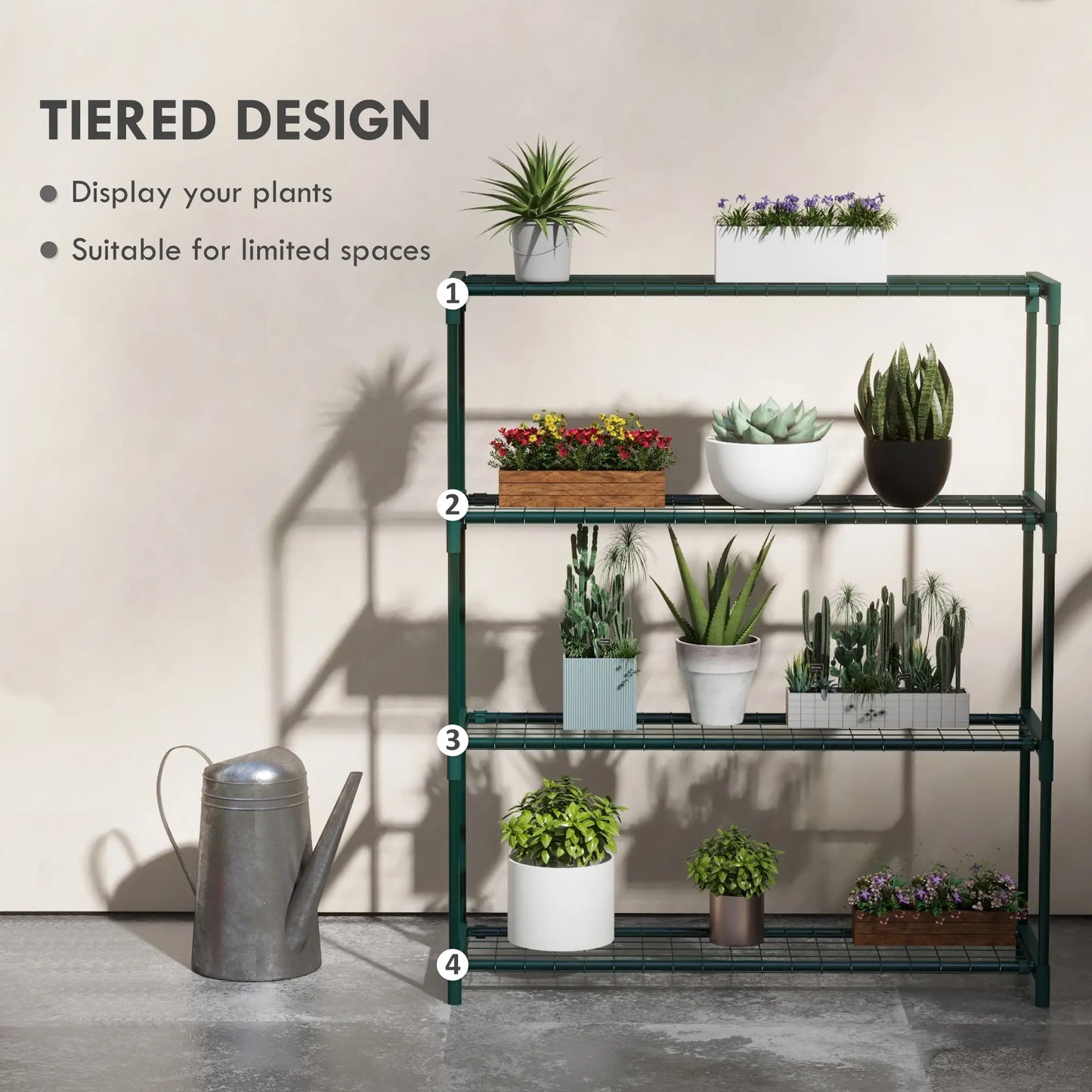 Outsunny Modern Plant Stand