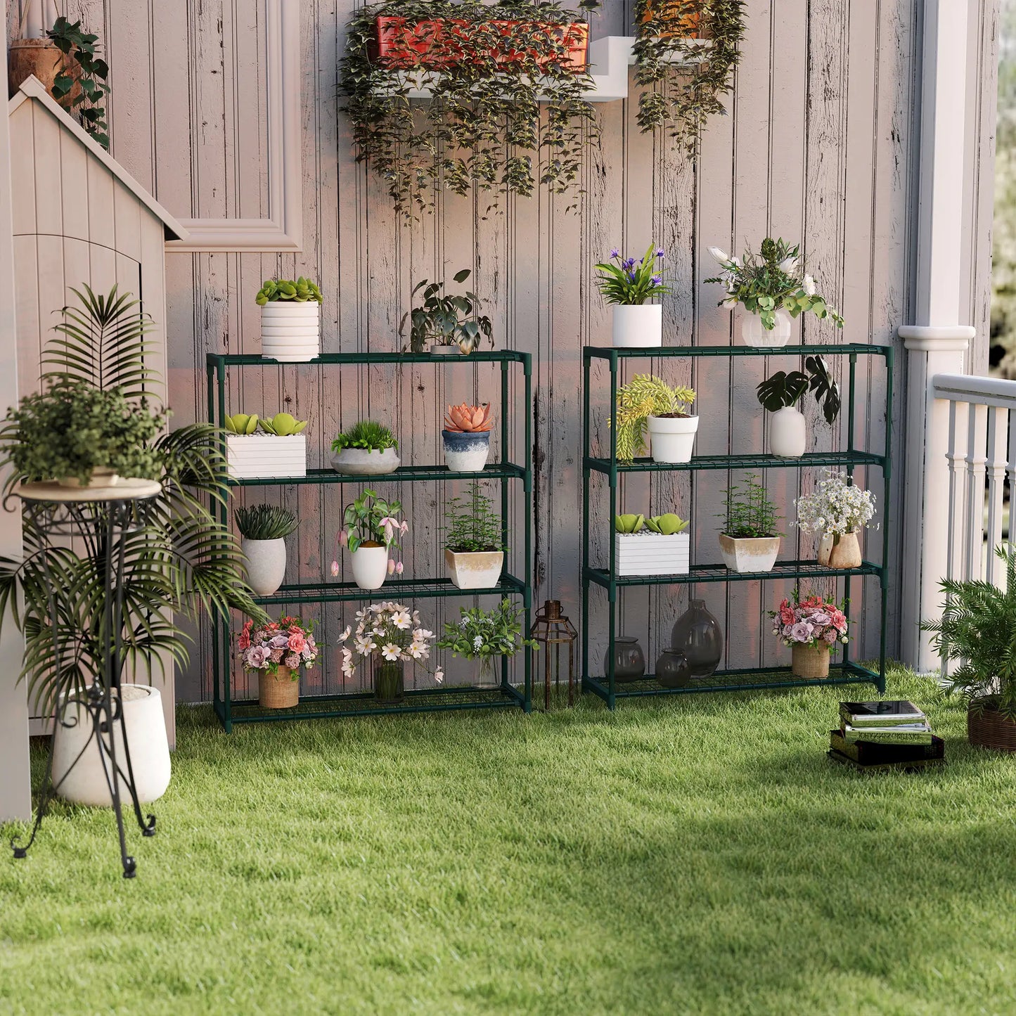 Outsunny Modern Plant Stand