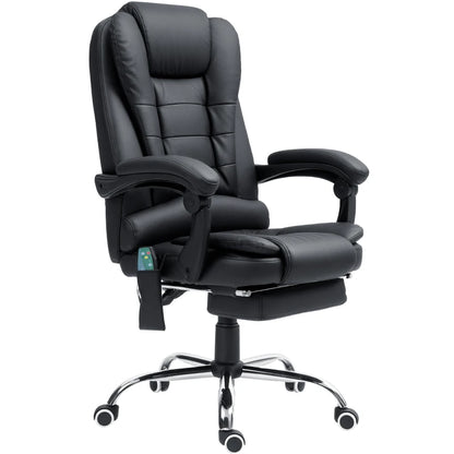 Vinsetto Office Chair with 6 Point Massage and Back Heat - LuxmeLounge - [vendor_name]