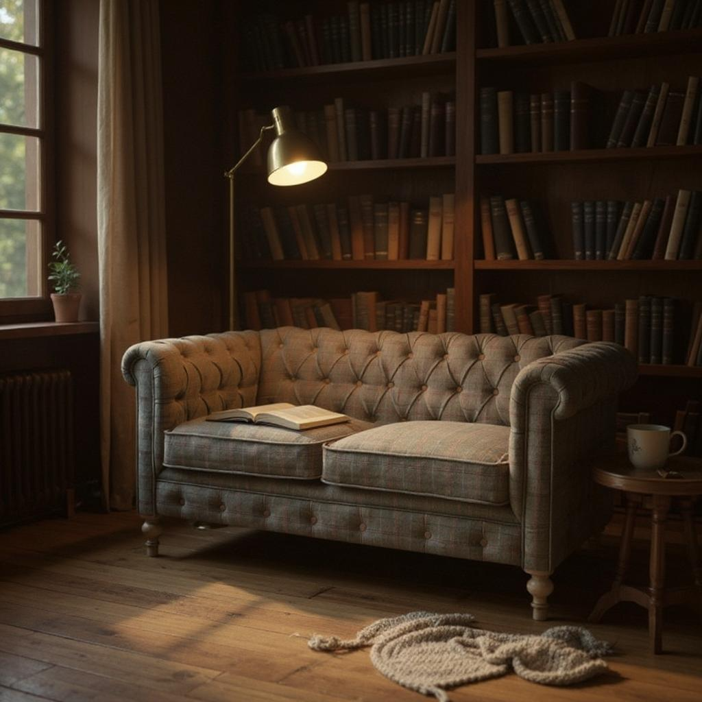 Multi Tweed 2 Seat Chesterfield - LuxmeLounge - [vendor_name]