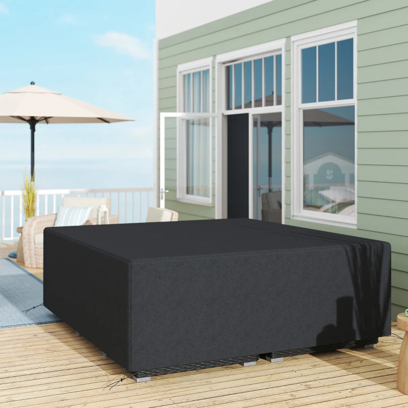 Outsunny 600D Oxford Outdoor Garden Furniture Sofa Set Cover - LuxmeLounge - [vendor_name]