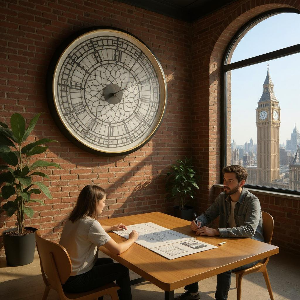 Mateo Big Ben Inspired Wall Clock - LuxmeLounge - [vendor_name]