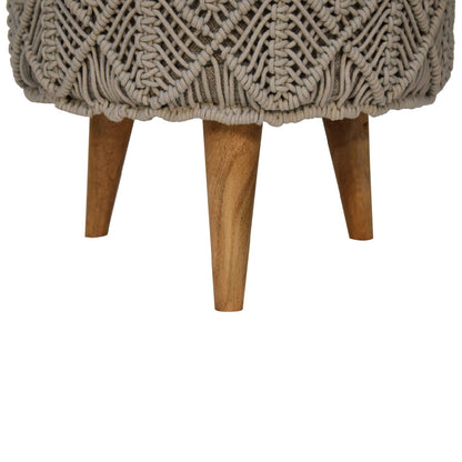Crotchet  Footstool