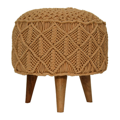 Crotchet  Footstool