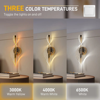 HOMCOM Led Wall Lamp 2 Pack