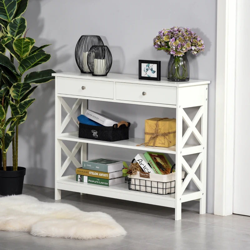 HOMCOM Console Table
