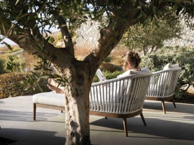 Legna Teak Chaise Lounge By Jardinico