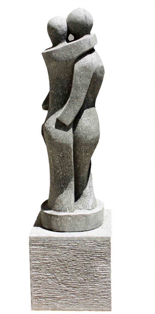 Lovers Sculpture & Plinth By Skyline Design