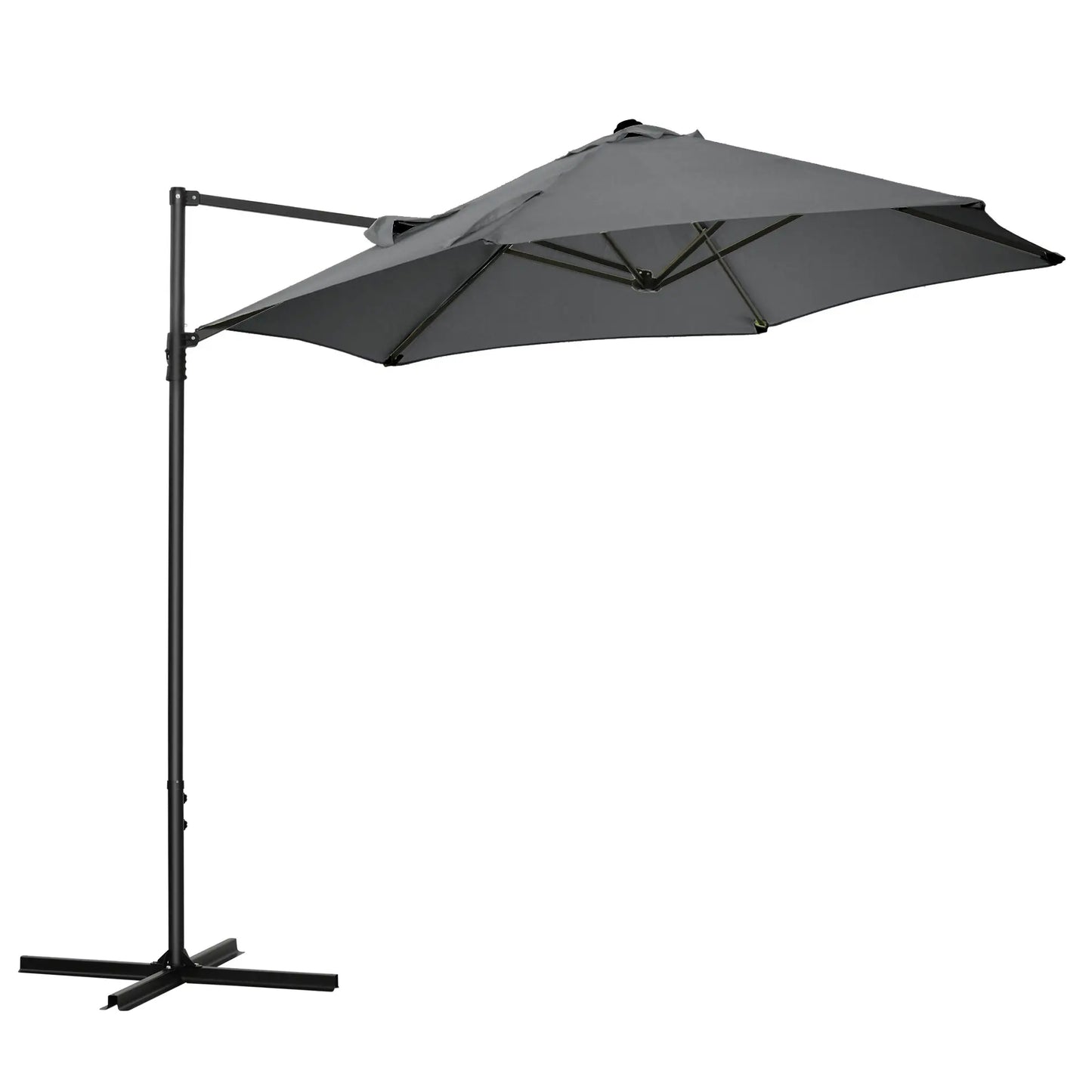 Outsunny 2.5m Rotating Cantilever Parasol - LuxmeLounge - [vendor_name]