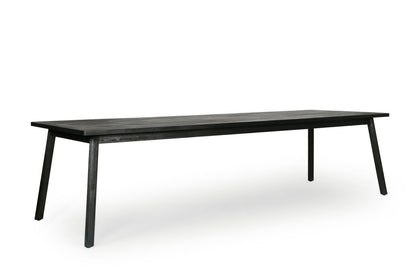 Nero Black Teak 8-Seater Outdoor Dining Set By Jardinico