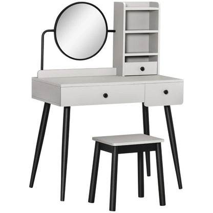 HOMCOM Elegant Dressing Table - LuxmeLounge - [vendor_name]