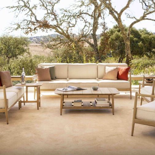 Noa Teak Outdoor Sofa By Jardinico
