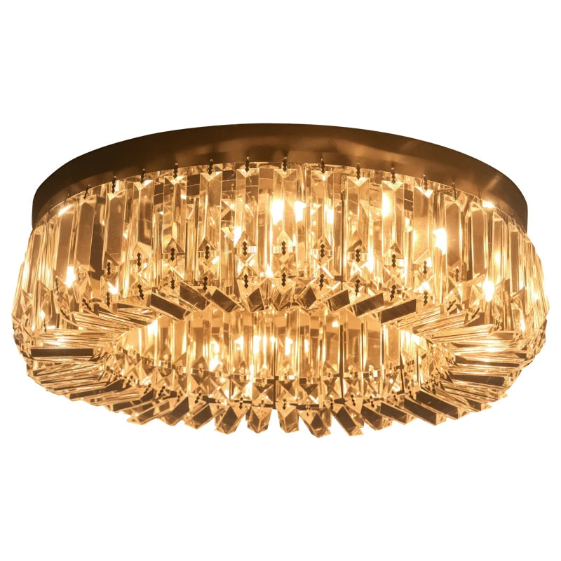 HOMCOM Luna Crystal Droplet Ceiling Light