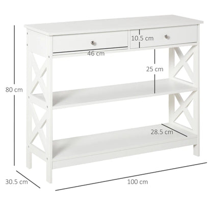 HOMCOM Console Table
