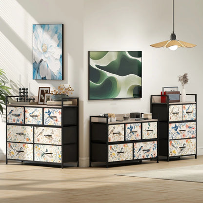 HOMCOM 4-Drawer Chest of Drawers