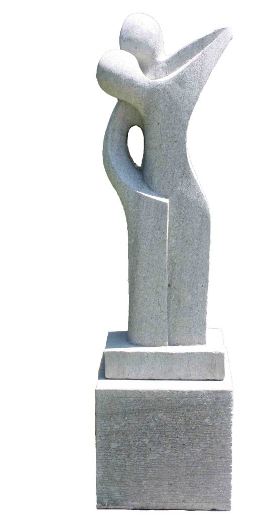 Romantic Sculpture & Plinth By Skyline Design