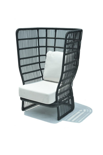 Black Spa Armchair Duo & Coffee Table By Skyline Design