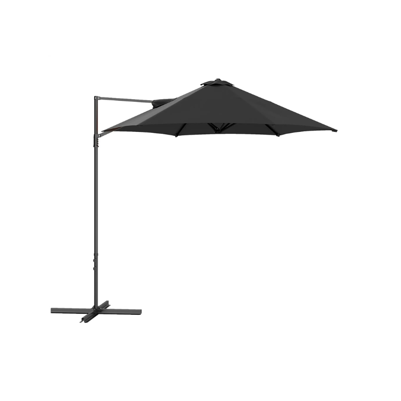 Outsunny 2.5m Rotating Cantilever Parasol - LuxmeLounge - [vendor_name]