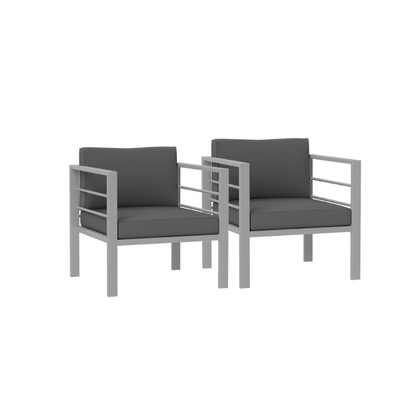 Outsunny Garden Sofa Set of 2